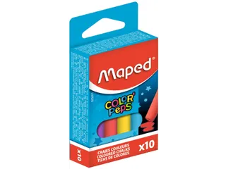 Schoolbordkrijt Maped Color'Peps set à 10 stuks assorti - 4