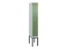 locker voor scheiding van kleding,HxBxD 2120x300x500mm,1vak