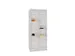 Armoire à Linge 1850x770x500 2x10 Cases Corps Ral7035 Portes Ral7035