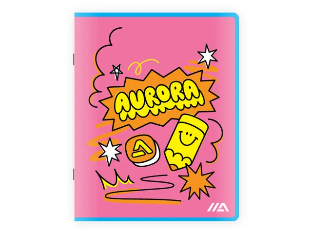 Schrift Aurora A5 lijn 200 pagina's 60gr