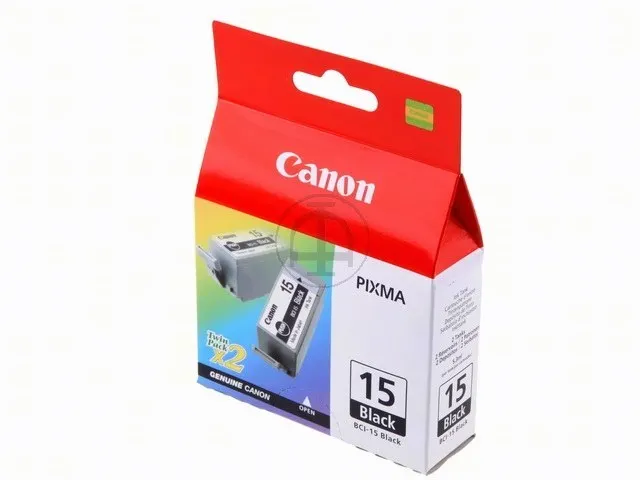 Inktcartridge Canon Bci-15 Duopak Zwart
