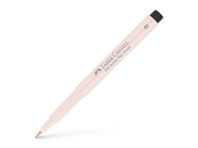 Tekenstift Faber-Castell Pitt Artist Pen Brush 114 bleekroze