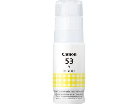 Bouteille d'encre jaune  GI-53Y