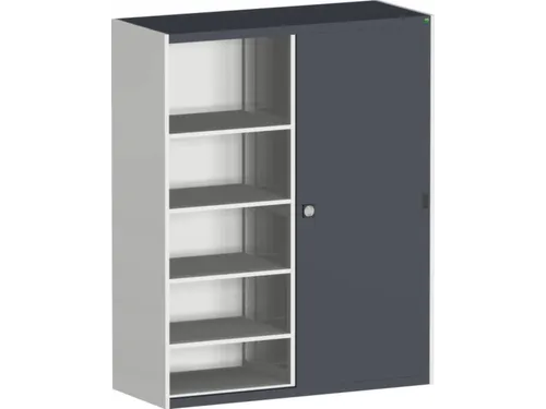schuifdeurkast 2000x1600x650mm stalen scheidingswand Ral7035 Ral7016
