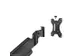 Monitorarm voor Curved scherm tot 49 inch zwart