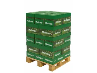 Kopieerpapier Multicopy A4 80 Gram 4-gaats wit Pallet - 1