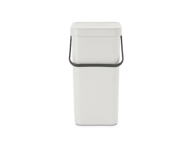 Afvalemmer Sort & Go 16 Liter Lichtgrijs