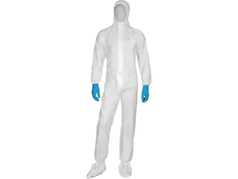 Delta Plus DT115 wegwerp overall, wit, maat M, per stuk