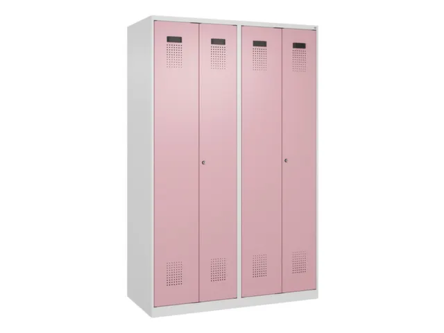 locker voor scheiding van kleding,HxBxD 1850x1200x500mm,4vak