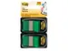 Indextabs 3M Post-it 680 25.4x43.2mm duopack groen 100 vel