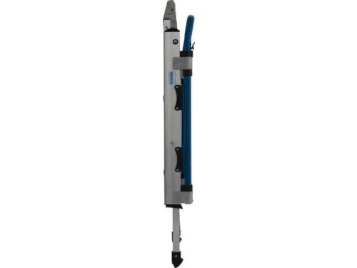 vouwtrapje,bordes H 750mm,eenzijdig,3treden,aluminium