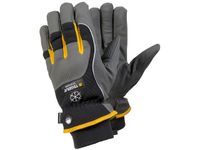 Handschoenen Tegera 9126 Grijs-zwart Microthan/polyester Maat 8