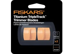 Reservemes Fiskars TripleTrack Titanium set à 2 stuks oranje
