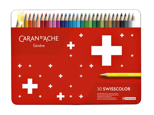 Kleurpotloden Caran d'Ache Swisscolor 30stuks assorti