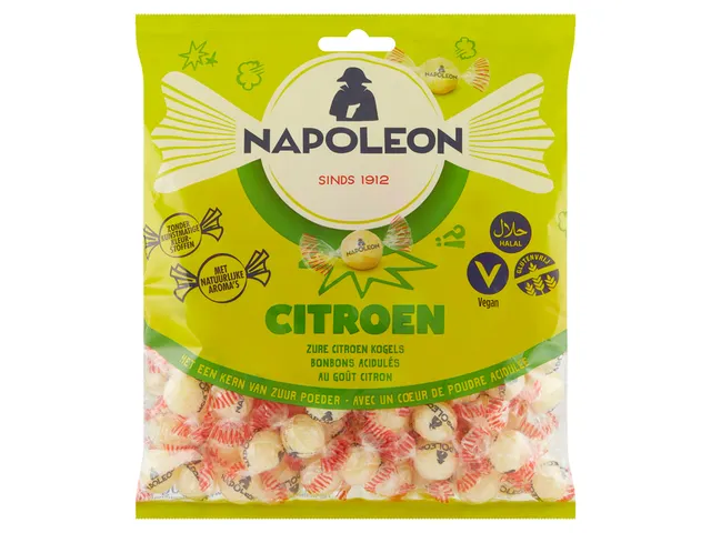 Bonbon Napoleon citron sachet 1kg