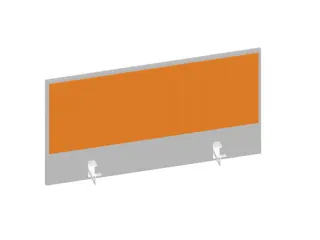 baliepaneel v. bureau aanbouw achter MP-lichtgrijs BN3005-geel 1000mm - 1