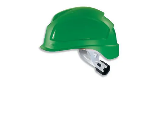 UVEX 9770431 V/HELM GROEN geventileerd