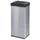 afvalbak,52l,HxBxD 763x339x260mm,romp staal zilverkleurig