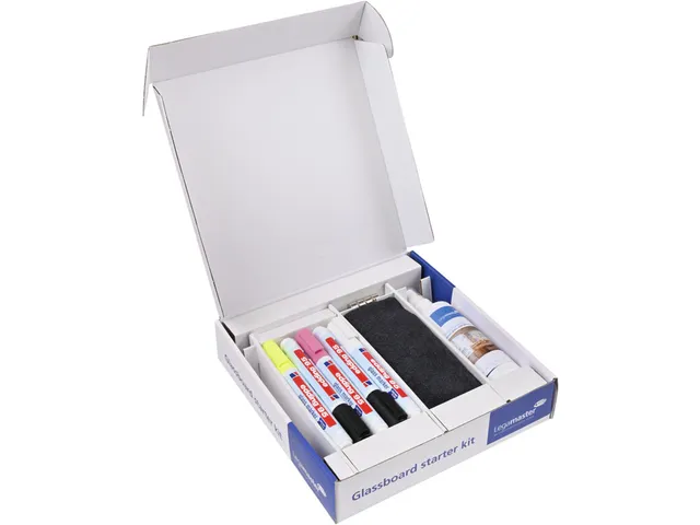 Glasbord Legamaster starterkit 11-delig