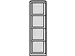 armoire pour dossiers suspendus,HxlxP 711x413x622mm