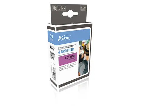 Astar Brother LC3213M DCPJ/MFCJ Inkt Magenta Rebuilt 400 pagina's