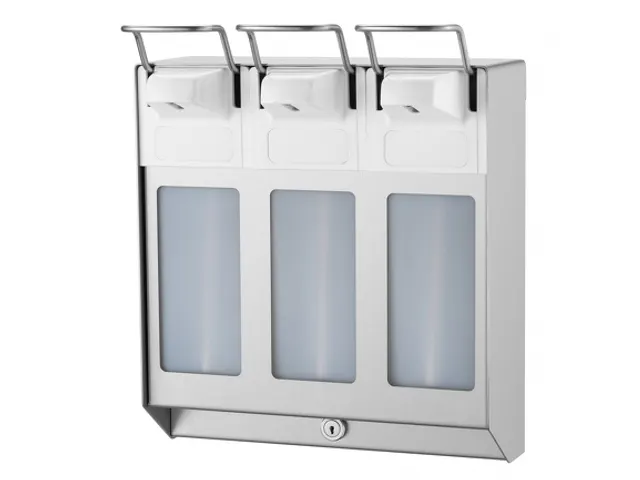 Trio Zeepdispenser Desinfectiemiddeldispenser Beugel Rvs 1000 Ml