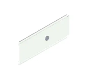 dubbele vleugeldeur,v. inhaakstelling,HxB 500x1300mm,draaigreep,staal - 1