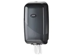 Poetspapierdispenser Pearl Line P17 klein zwart 431155