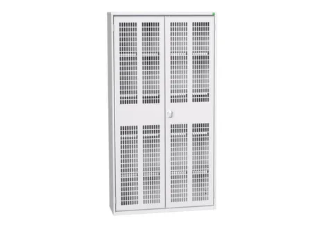 universele kast,HxBxD 2000x1050x350mm,4xStalen bodem,draaigrendelslot