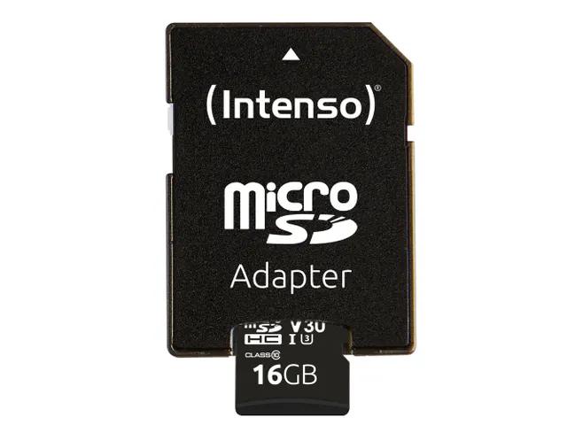 Intenso Micro SDHC Geheugenkaart Uhsi 16gb