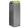 Afvalverzamelaar Zelfblussend 89 Liter 1045X320X320Mm Klemring Geel