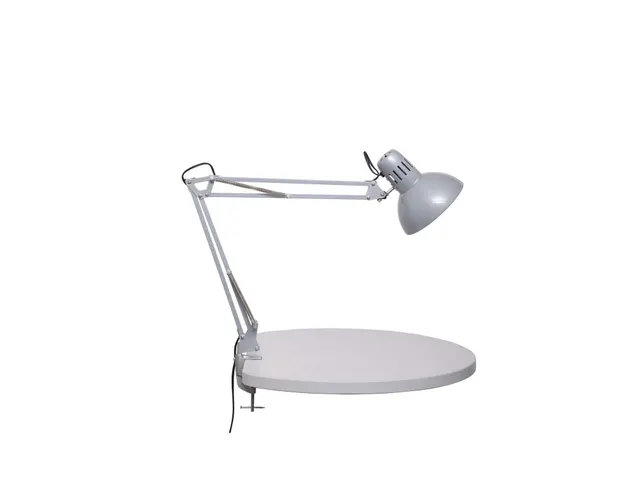 Bureaulamp MAUL Study tafelklem excl.LED lamp E27 zilver