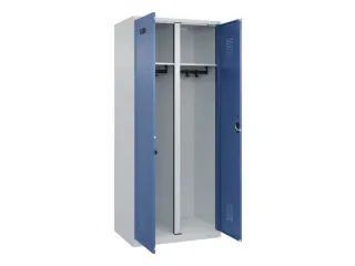 locker voor scheiding van kleding,HxBxD 1850x800x500mm,2vak - 1