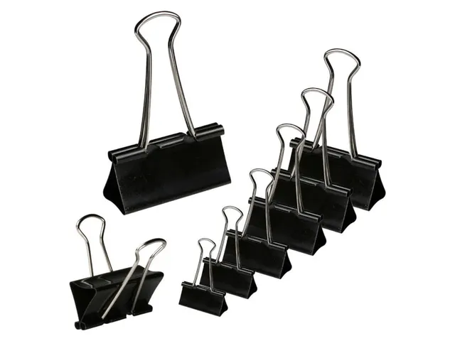 Office Products Foldbackclip 32mm Zwart 12 stuks