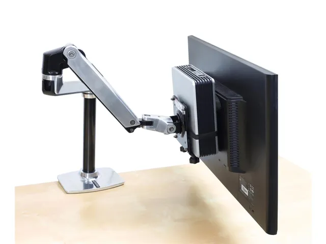 Thin Client Cpu Holder Black Textured