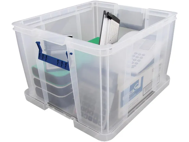 Bankers Box Opbergdoos Transparant 48 Liter