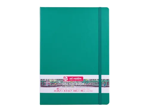 Schetsboek Talens Art Creation 80 vel 140gr 210x297mm woudgroen
