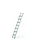 ladder,eenzijdig,7,treden,balk L 2,14m,geëloxeerd