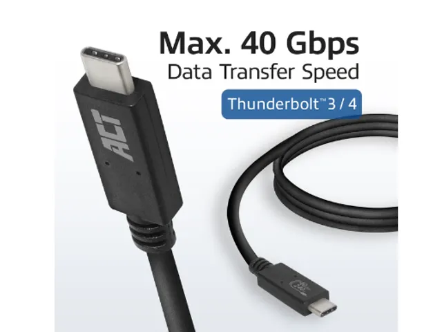Kabel ACT USB4 40Gbps USB-C USB-IF