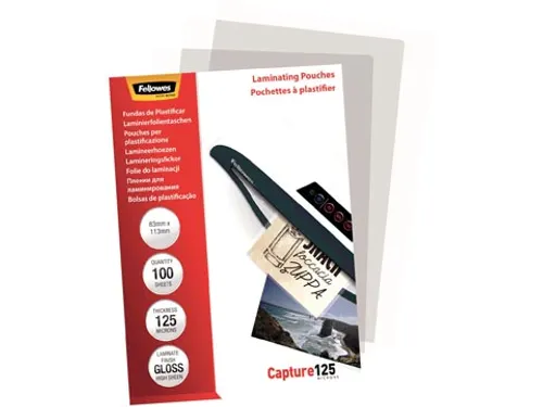 Lamineerhoes Capture 83x113mm 125 Micron glanzend 100 stuks