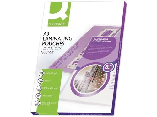 Lamineerhoes A3 Glanzend 303x426mm 2x125 Micron Doos 100 stuks
