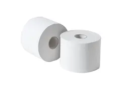 Compact toiletrol 2-laags 100 meter 500 vel wit