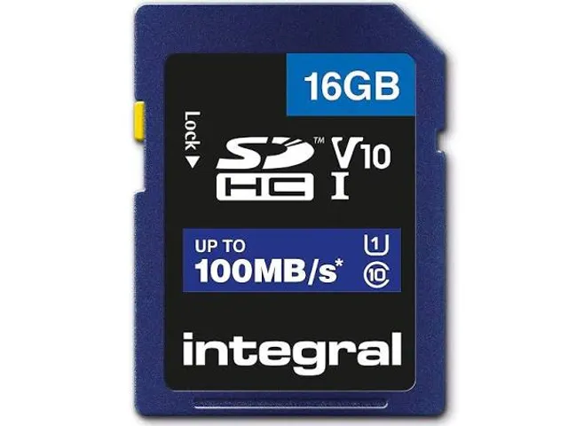 Geheugenkaart Integral SDHC V10 16GB