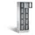 Lockerkast 1800x610x500mm 2x5 vakken Cilinderslot, Sokkel, RAL7021