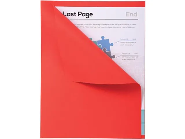 Exacompta Dossiermap A4 Forever Foldyne Rood