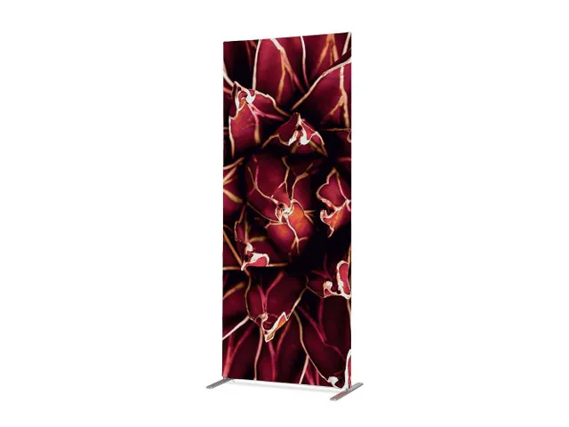 Scheidingswand Textiel Deco 85x200cm Cactus Rood ECO