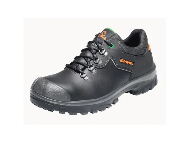 Emma Zion lage S3 veiligheidsschoenen, SRC, ESD, HRO, zwart, maat W-47