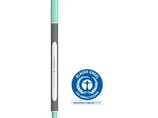 Brushpen Schneider Paint-It 070 turquoise pastel - 2