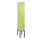 Z-garderobekast,HxBxD 2120x300x500mm,vak B 150/300mm,draaigrendel