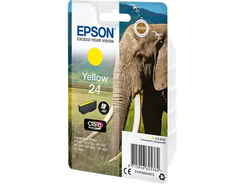Epson 24 T2424 inktcartridge geel